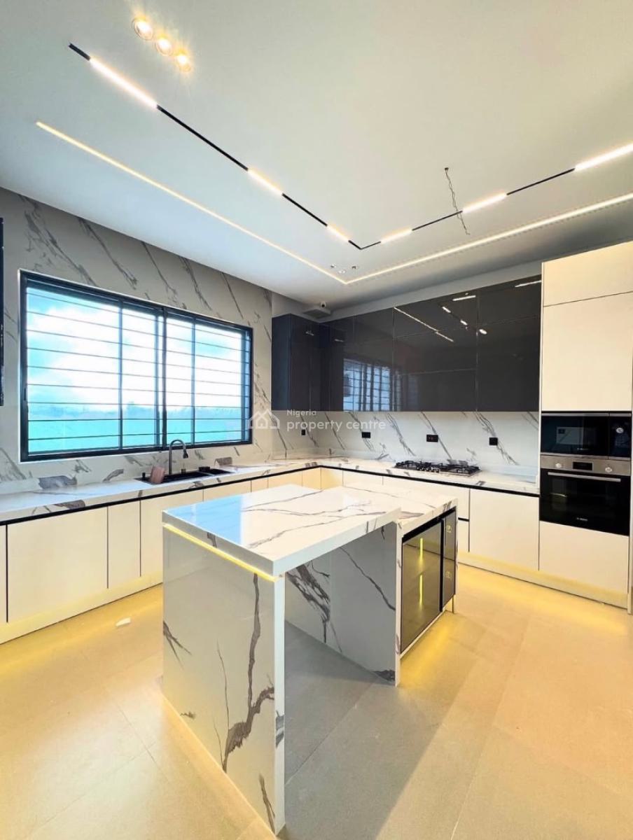 Contemporary 5 Bedroom Detached Duplex with Bq, Chevron, Lekki, Lagos, Detached Duplex for Sale