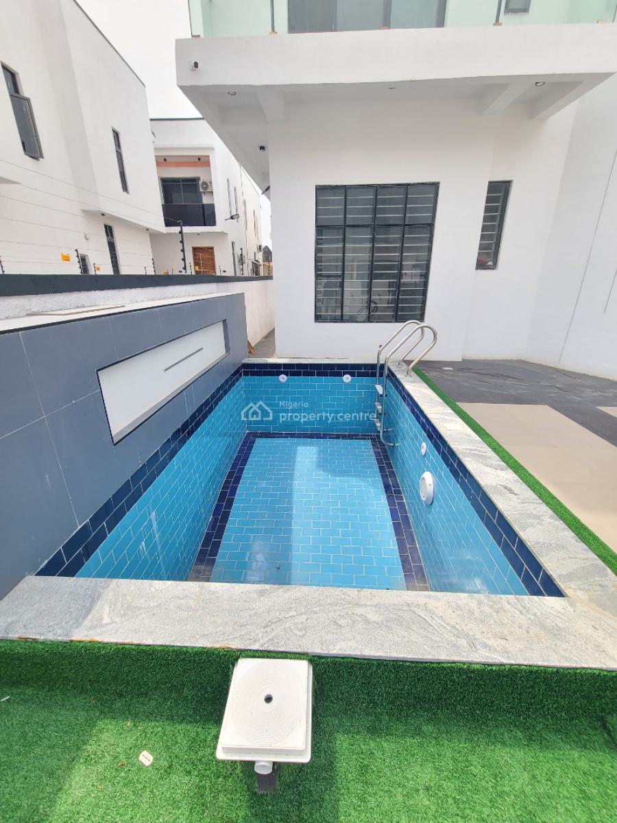 Exquisitely Finished 5 Bedrooms Detached Duplex with Swimming Pool & 1 Bq, Ikota Gra, Ikota, Lekki, Lagos, Detached Duplex for Sale