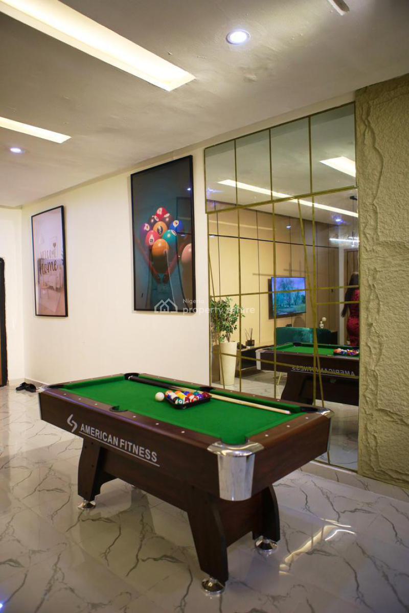 Stylishly Furnished 2 Bedroom Apartment with Snooker, Relaxing and Cozy, Ajah, Lagos, Flat / Apartment Short Let