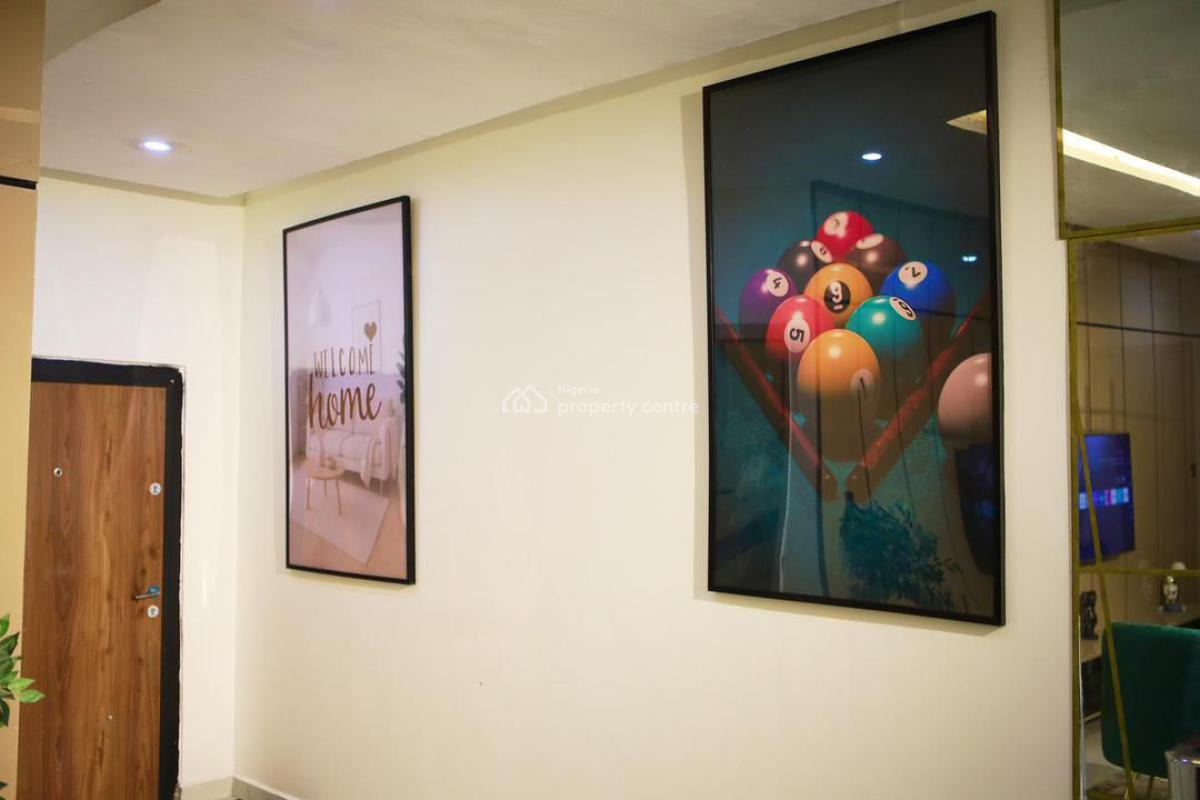 Stylishly Furnished 2 Bedroom Apartment with Snooker, Relaxing and Cozy, Ajah, Lagos, Flat / Apartment Short Let