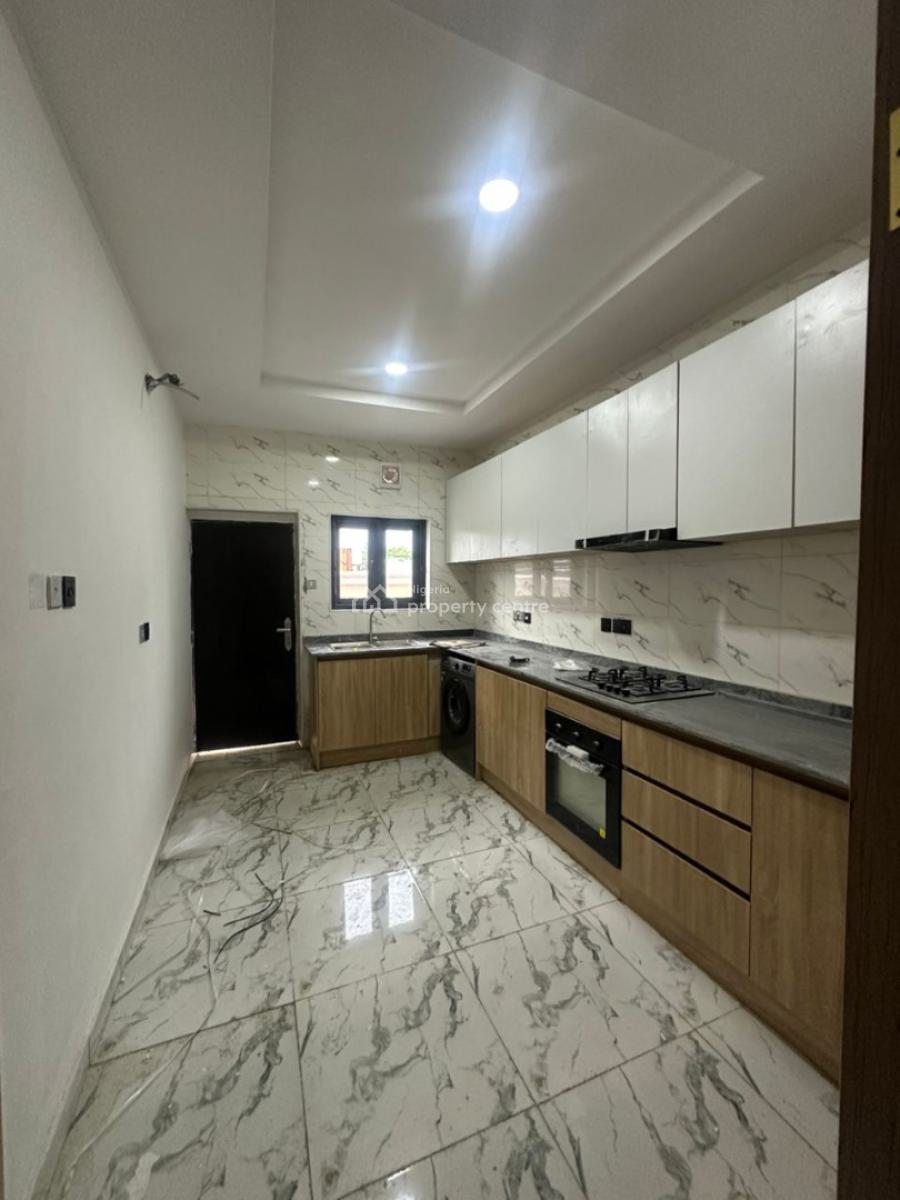 Newly Built Fully Serviced 4 Bedroom Terrace House with a Room Bq, Lekki Phase 1, Lekki, Lagos, House for Rent