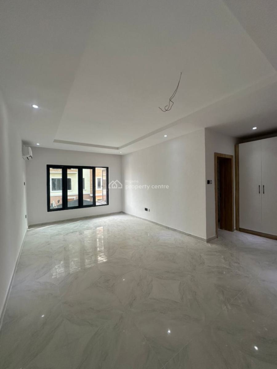Newly Built Fully Serviced 4 Bedroom Terrace House with a Room Bq, Lekki Phase 1, Lekki, Lagos, House for Rent