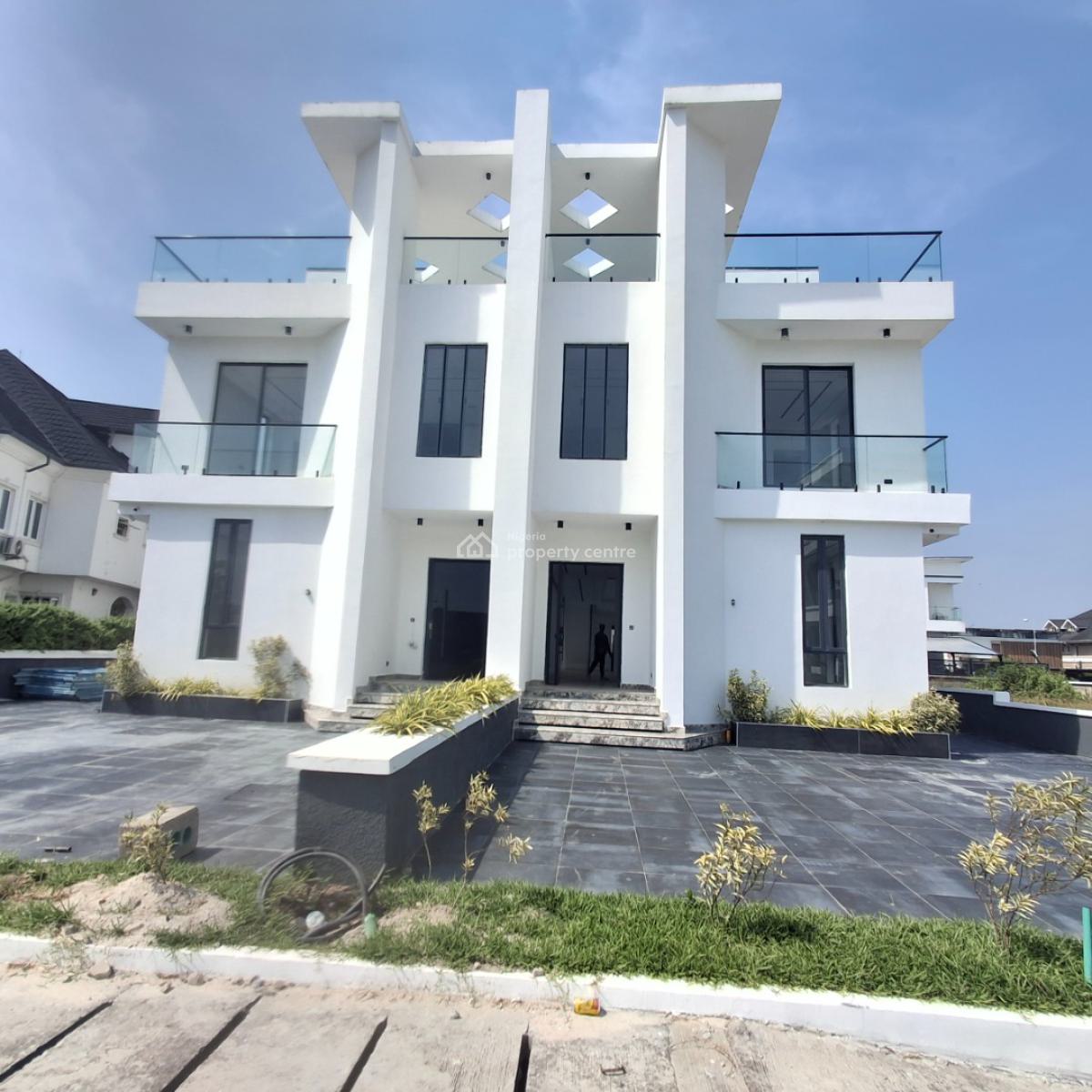 Luxury Five Bedroom Semi-detached Duplex, Cowrie Creek, Ikate, Lekki, Lagos, Semi-detached Duplex for Sale