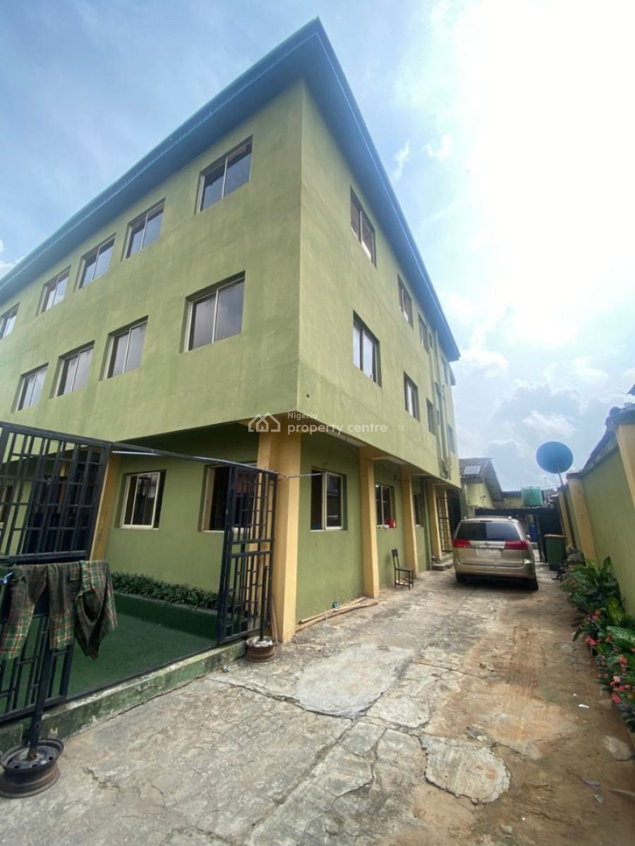 Building on 3 Floors and a 4 Bedroom Bungalow, Akinsanya Street, Ojodu Berger, Ojodu, Lagos, School for Sale