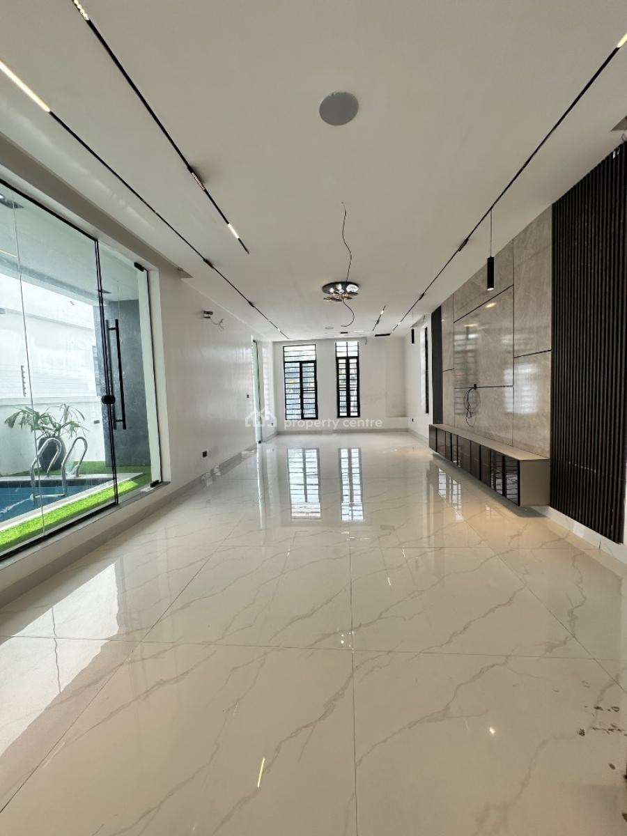 5 Bedrooms Fully Detached Duplex with Pool, Bq, Cinema and Gym Room, Lekki Phase 1, Lekki, Lagos, Detached Duplex for Sale