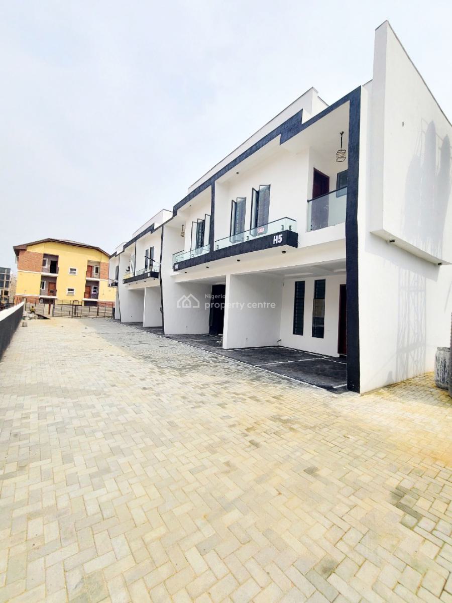 Brand New 4 Bedrooms Terraced Duplex with 1bq, Ikota Gra, Ikota, Lekki, Lagos, Terraced Duplex for Sale