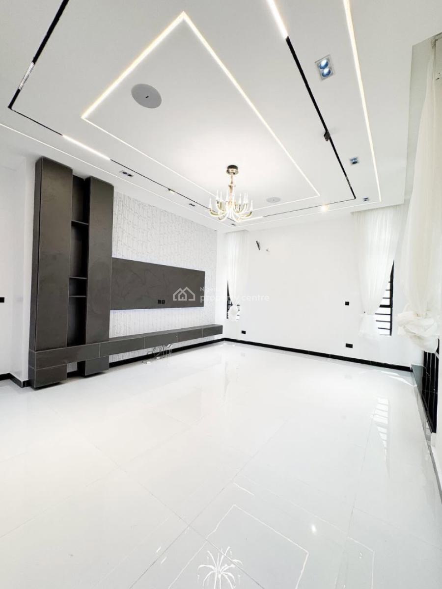 Stunning 5 Bedrooms Detached Duplex with Pool, Cinema, and Bq, Chevron Toll Gate, Lekki, Lagos, Detached Duplex for Sale