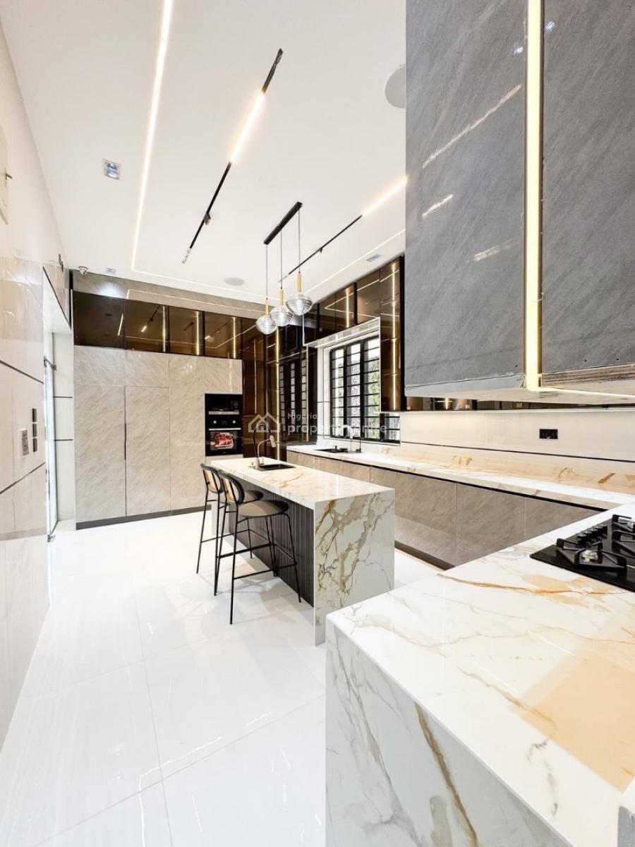 Stunning 5 Bedrooms Detached Duplex with Pool, Cinema, and Bq, Chevron Toll Gate, Lekki, Lagos, Detached Duplex for Sale