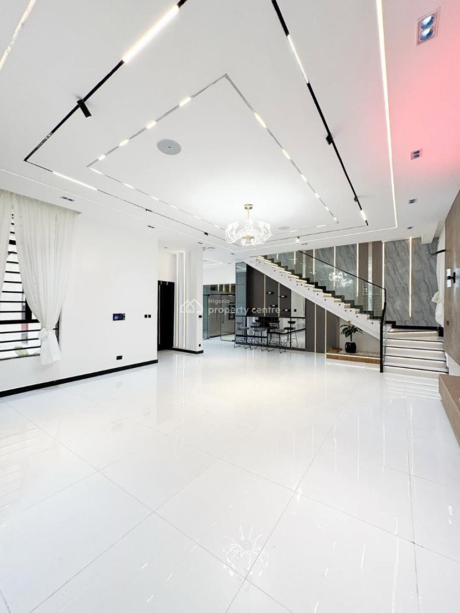 Stunning 5 Bedrooms Detached Duplex with Pool, Cinema, and Bq, Chevron Toll Gate, Lekki, Lagos, Detached Duplex for Sale