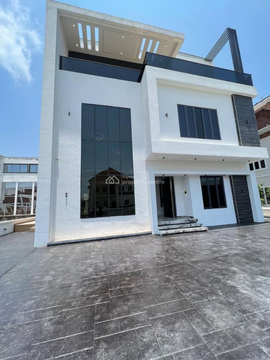 Newly Built and Well Finished 6 Bedroom Detached Duplex with 2 Bq, Pinnock Beach Estate, Osapa, Lekki, Lagos, Detached Duplex for Sale