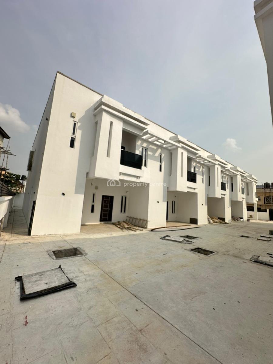 Newly Built 4 Bedroom Terrace House with Bq, Ajah, Lagos, Terraced Duplex for Sale