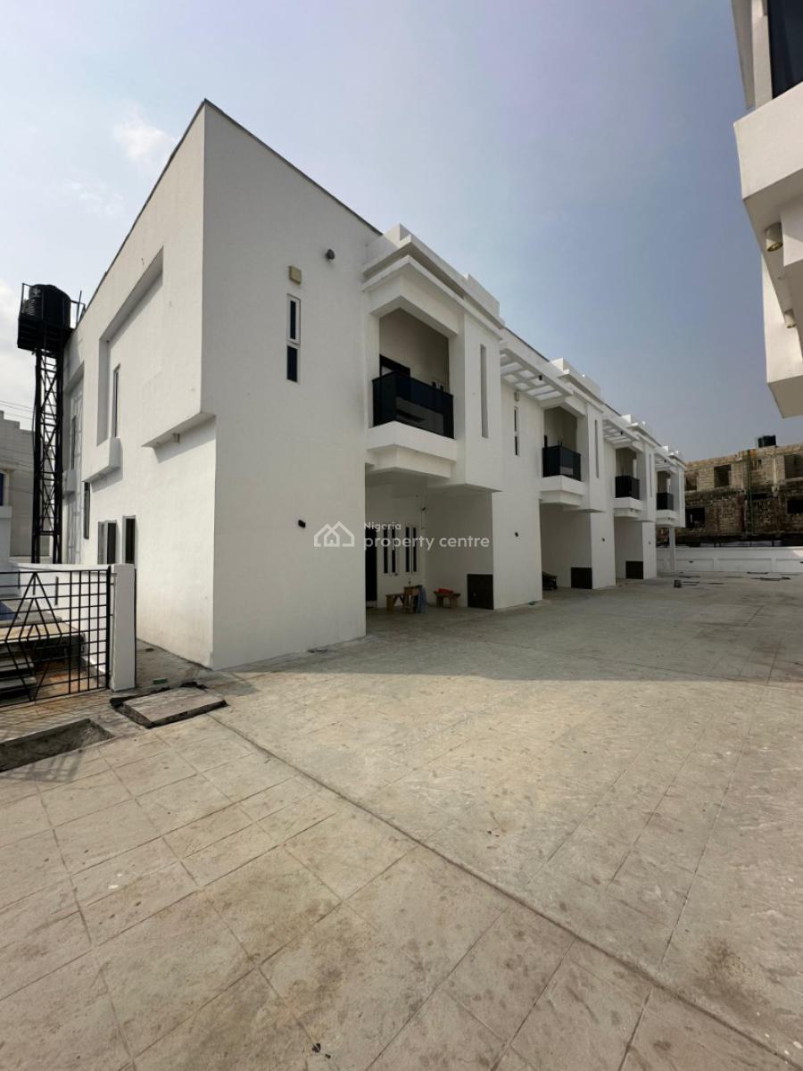 Newly Built 4 Bedroom Terrace House with Bq, Ajah, Lagos, Terraced Duplex for Sale