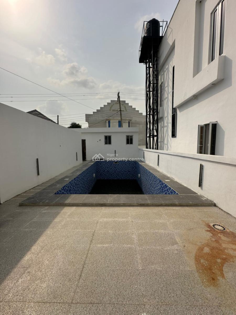 Newly Built 4 Bedroom Terrace House with Bq, Ajah, Lagos, Terraced Duplex for Sale