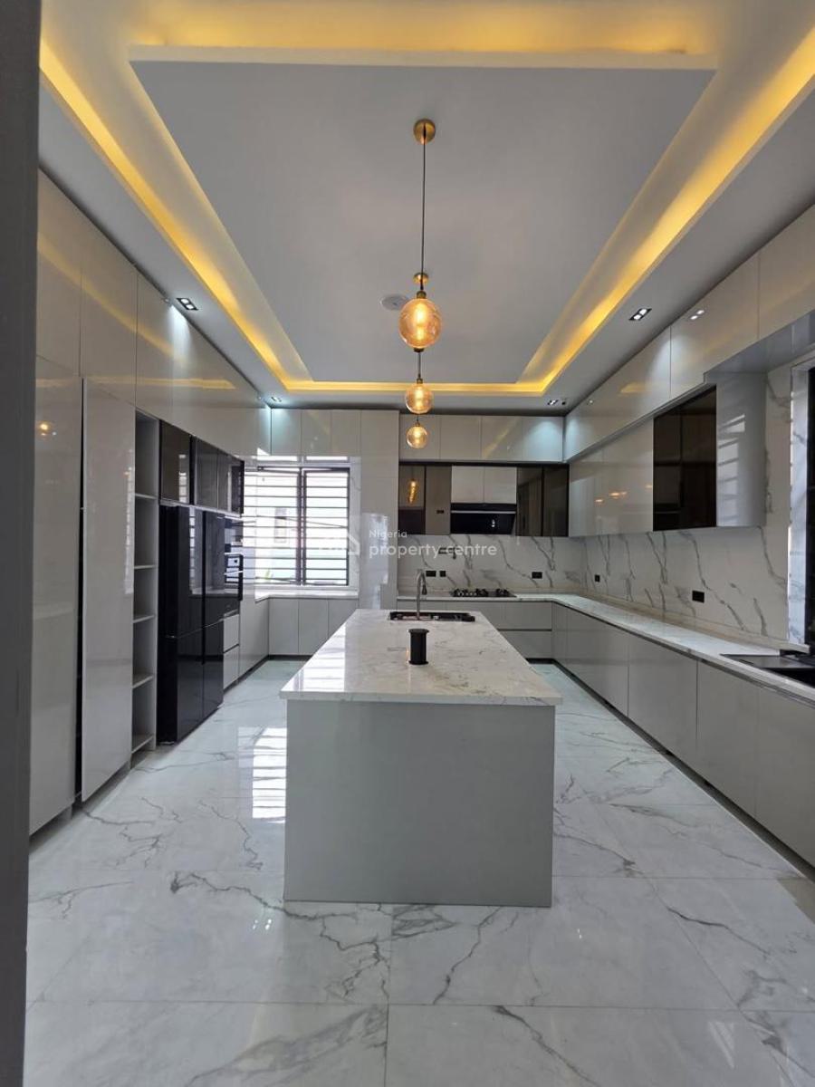 Exquisitely Finished Luxury  6 Bedroom Fully Detached Duplex with Roof, Lekki County Homes, Ikota, Lekki, Lagos, Detached Duplex for Sale