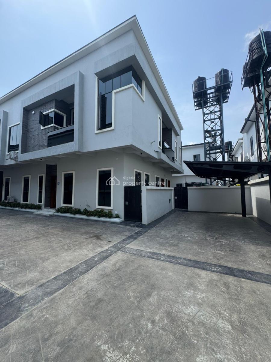 Newly Built 4-bedroom Terrace Duplex with Bq, Harris Drive, Vgc, Lekki, Lagos, Terraced Duplex for Rent