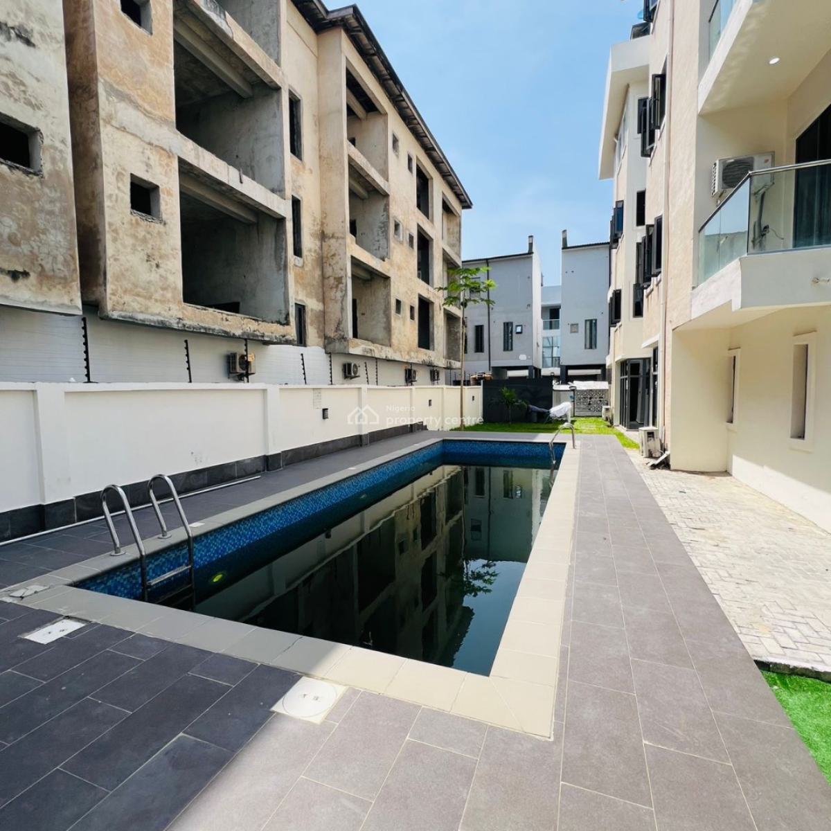 Not Furnished 2 Bedrooms Flats Apartments, Ikate, Lekki, Lagos, Flat / Apartment for Rent