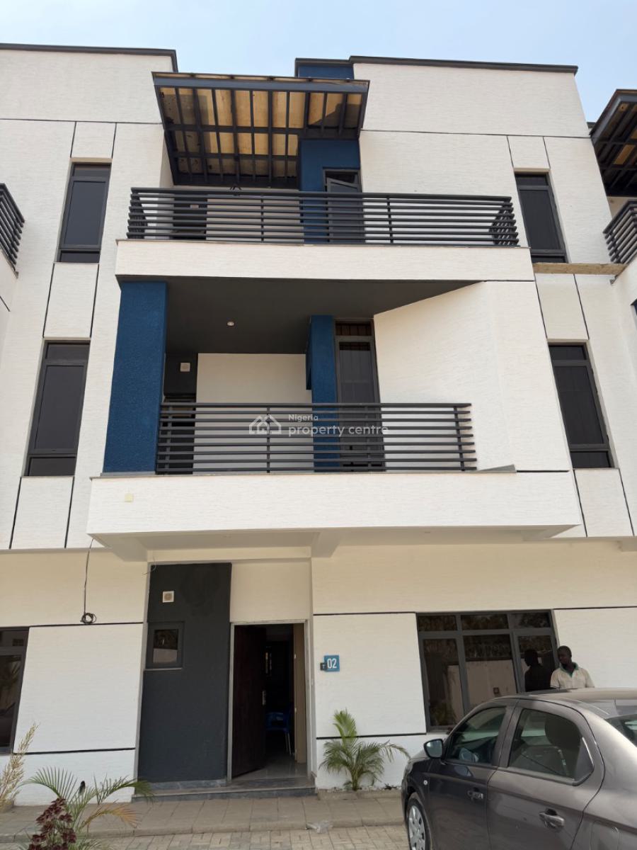 Luxury 4 Bedroom Terrace, By Christ Embassy, Jabi, Abuja, Terraced Duplex for Rent