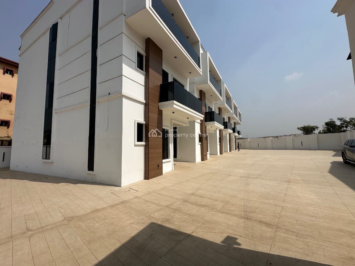 Well Designed 5 Bedroom Terrace Duplex with Bq, Wuse, Abuja, Terraced Duplex for Rent