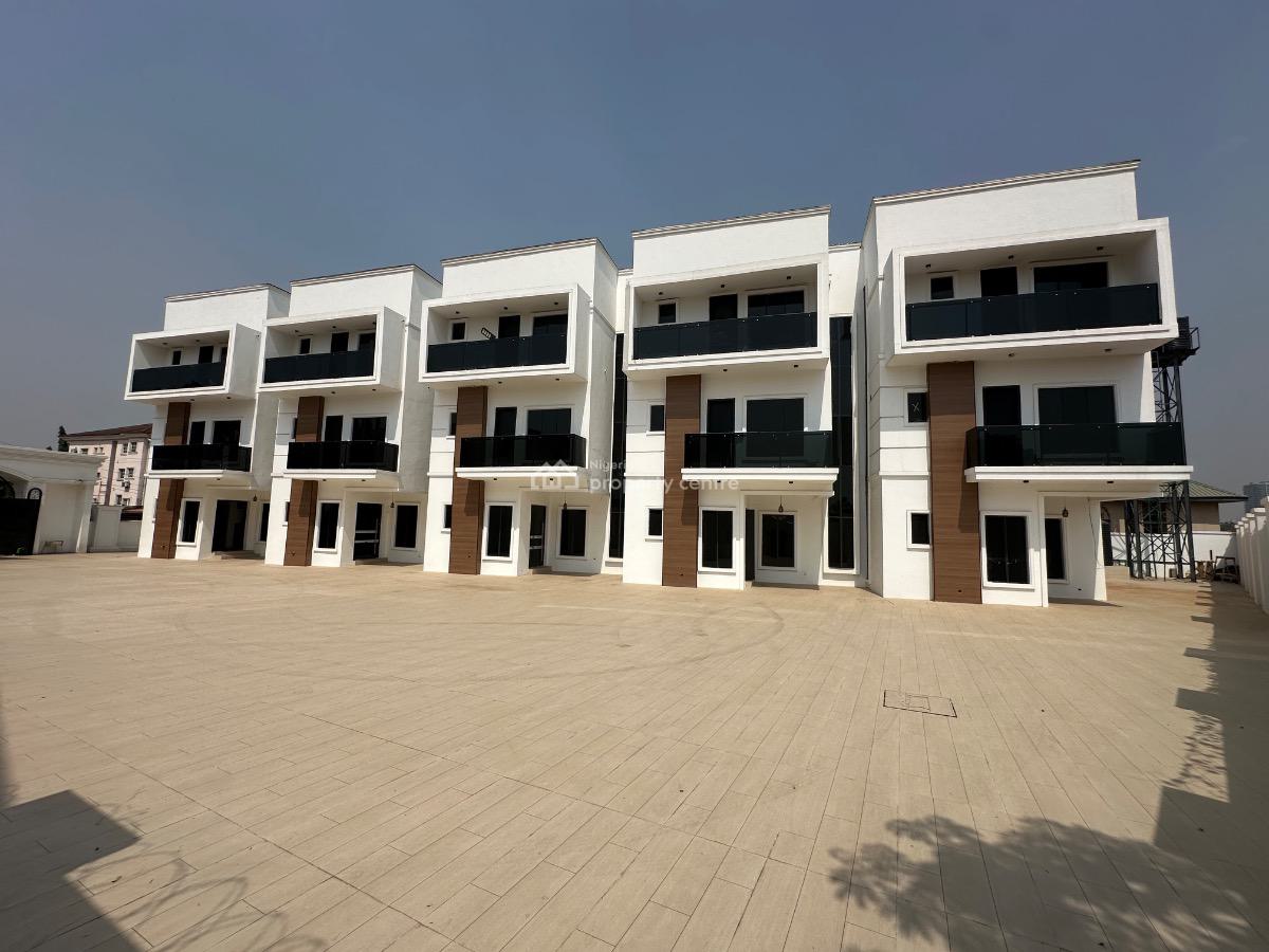 Well Designed 5 Bedroom Terrace Duplex with Bq, Wuse, Abuja, Terraced Duplex for Rent