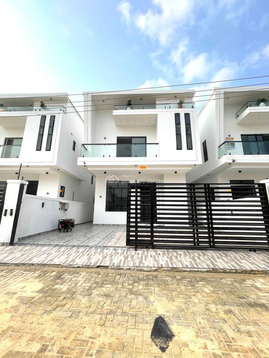 4 Bedrooms Fully Detached Duplex with Bq, Ajah, Lagos, Detached Duplex for Sale