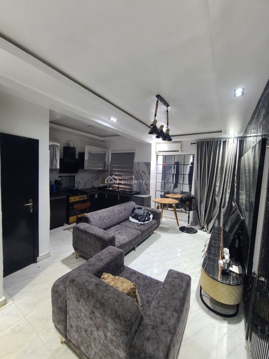 Fully Furnished 2 Bedroom Flat Ground Floor, Chevron Drive, Lekki, Lagos, Flat / Apartment for Rent