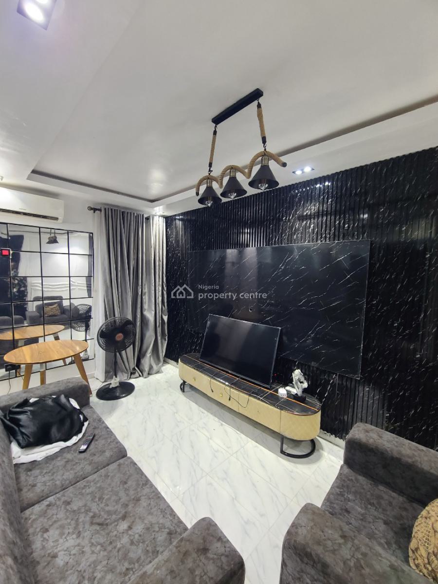 Fully Furnished 2 Bedroom Flat Ground Floor, Chevron Drive, Lekki, Lagos, Flat / Apartment for Rent