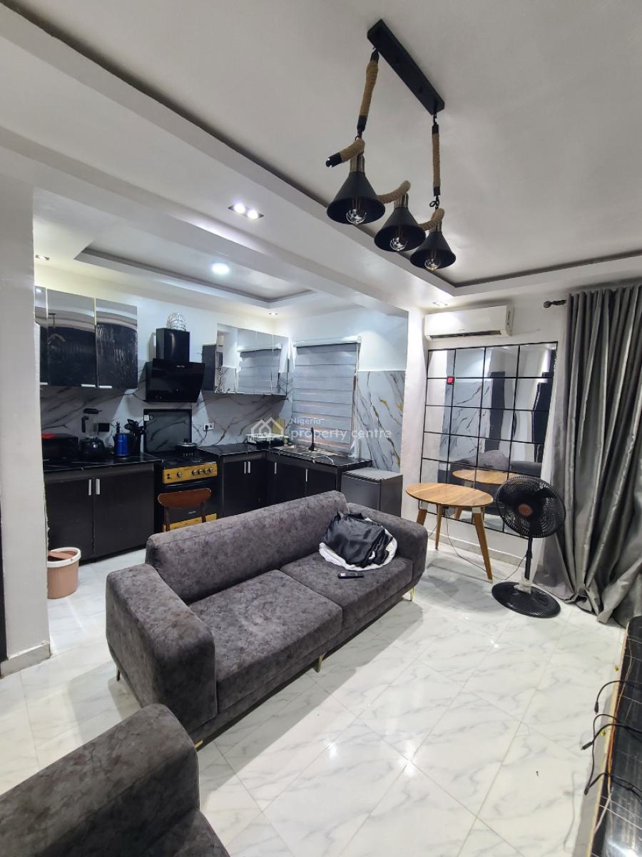 Fully Furnished 2 Bedroom Flat Ground Floor, Chevron Drive, Lekki, Lagos, Flat / Apartment for Rent