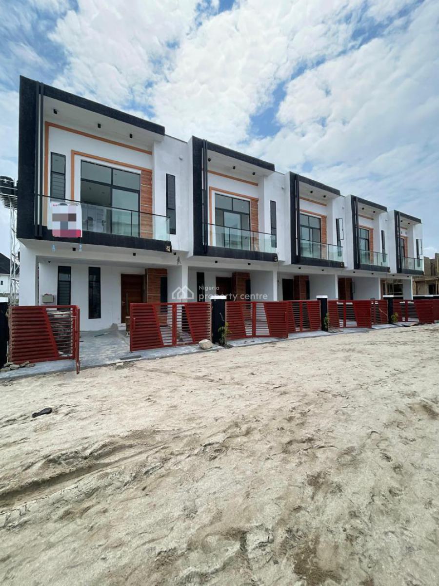 Well Finished Private Compound 4 Bedroom Terrace Duplex, Ikota, Lekki, Lagos, Terraced Duplex for Sale