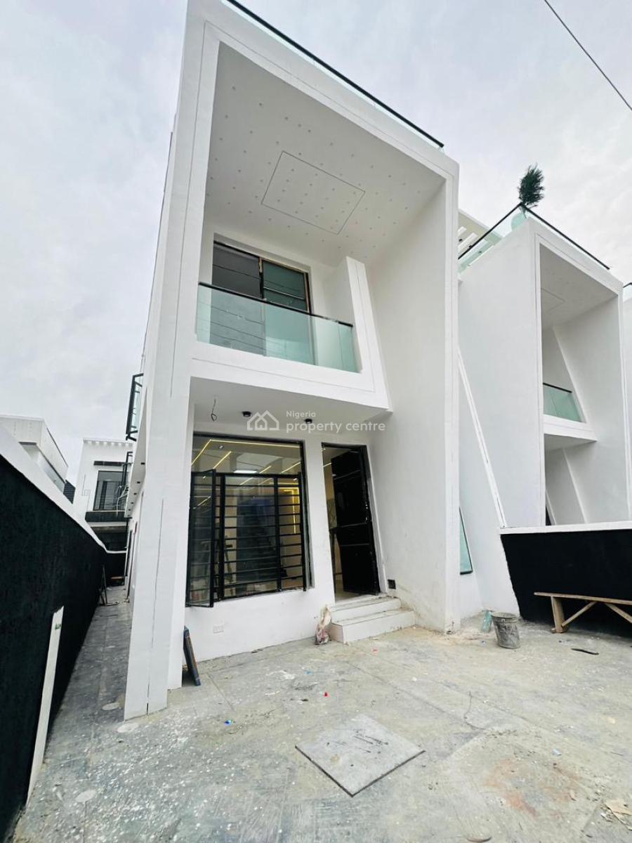 Newly Built 4 Bedroom Semi Detached Dupex with Bq, Ikota, Lekki, Lagos, Semi-detached Duplex for Sale