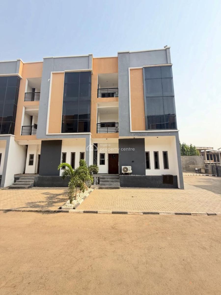 Fully Furnished 3 Bedroom Terrace Duplex with Bq, Diplomatic Zone, Katampe Extension, Katampe, Abuja, Terraced Duplex for Rent