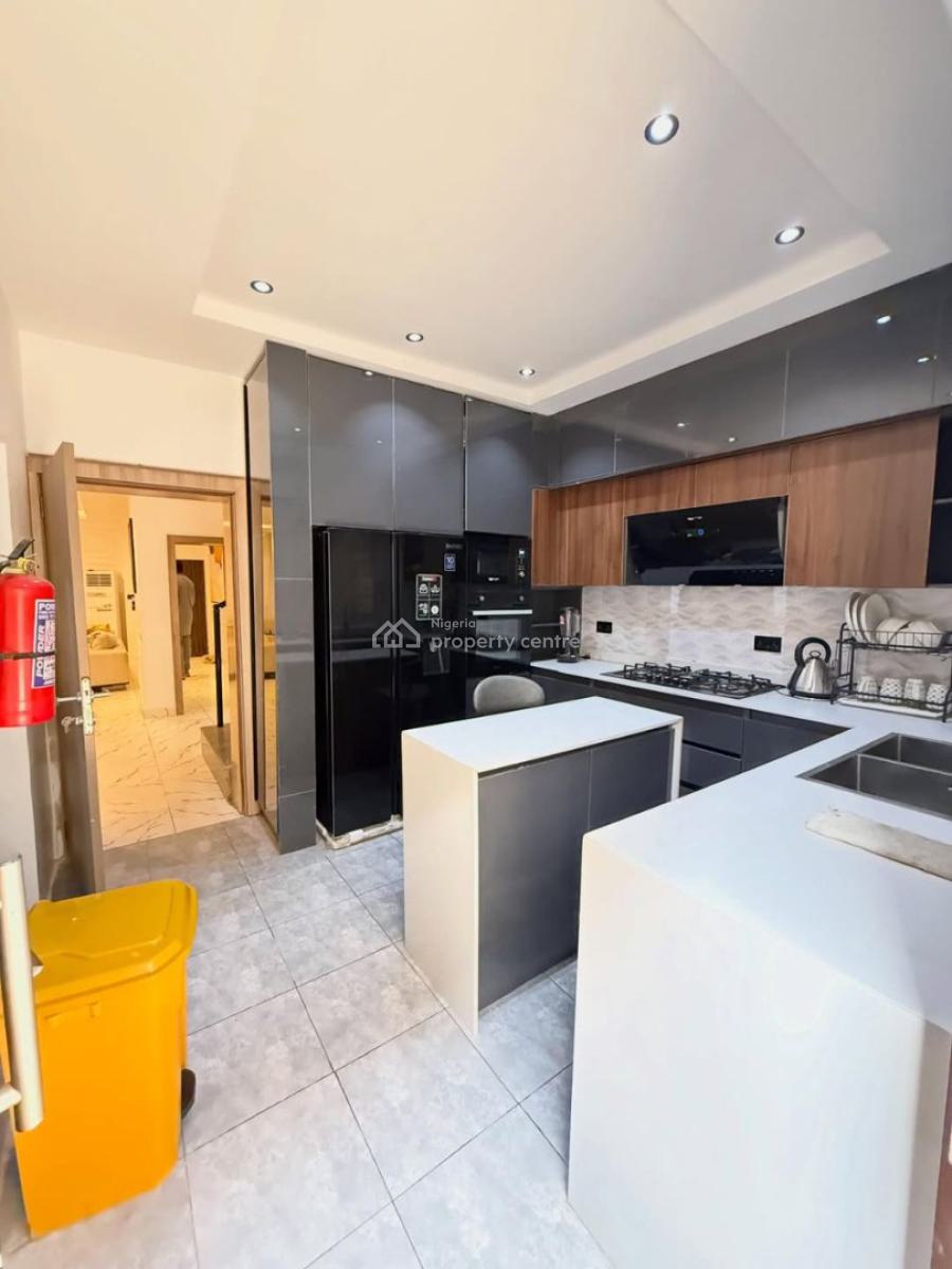 Fully Furnished 3 Bedroom Terrace Duplex with Bq, Diplomatic Zone, Katampe Extension, Katampe, Abuja, Terraced Duplex for Rent