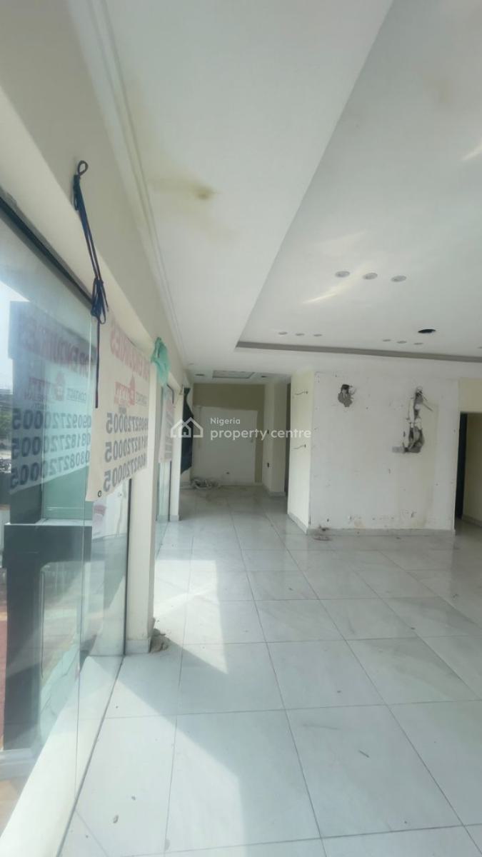 Spacious 250sqm + 60sqm Penthouse Commercial Space on The Upper Floor, Lekki Phase 1, Lekki, Lagos, Commercial Property for Rent