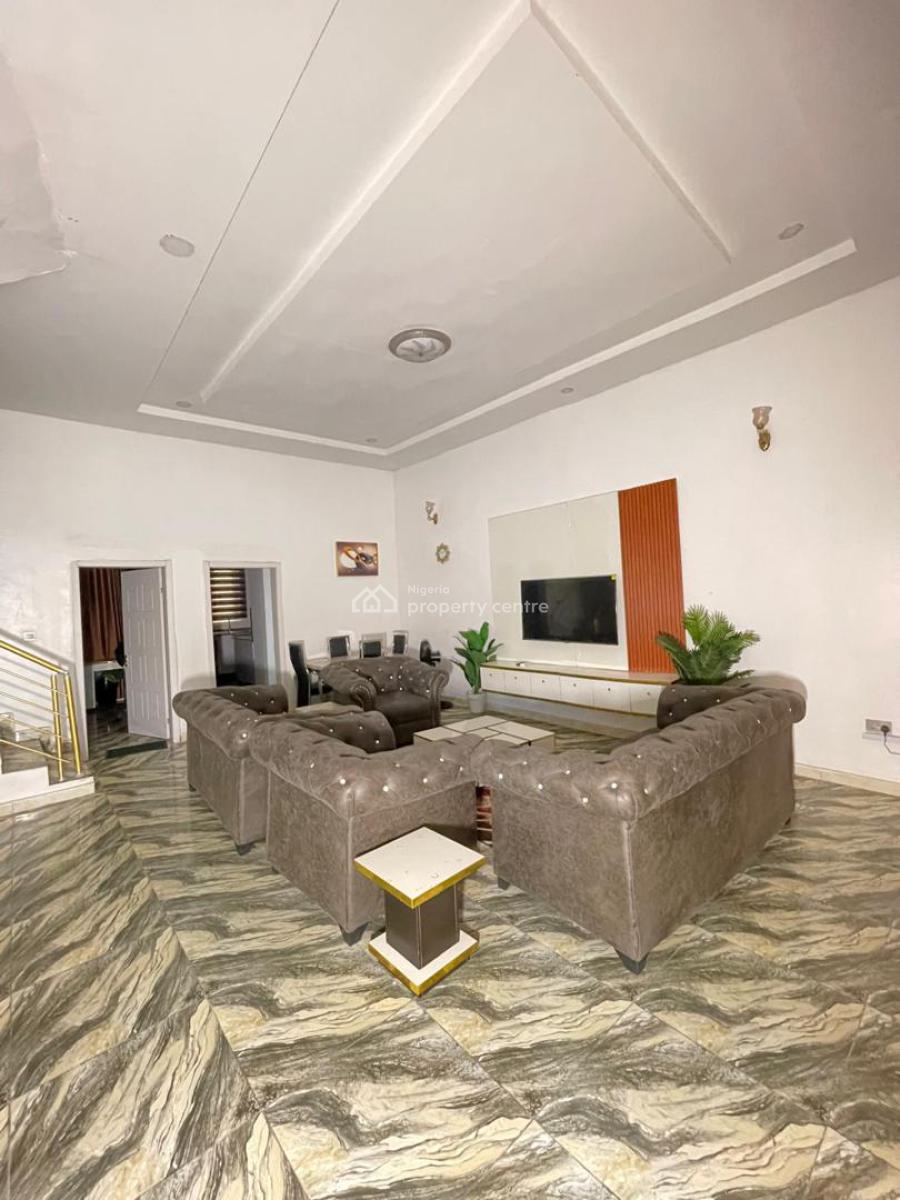 Spacious Fully Furnished 4 Bedrooms Semi Detached Duplex, Ikota, Lekki, Lagos, Semi-detached Duplex for Sale