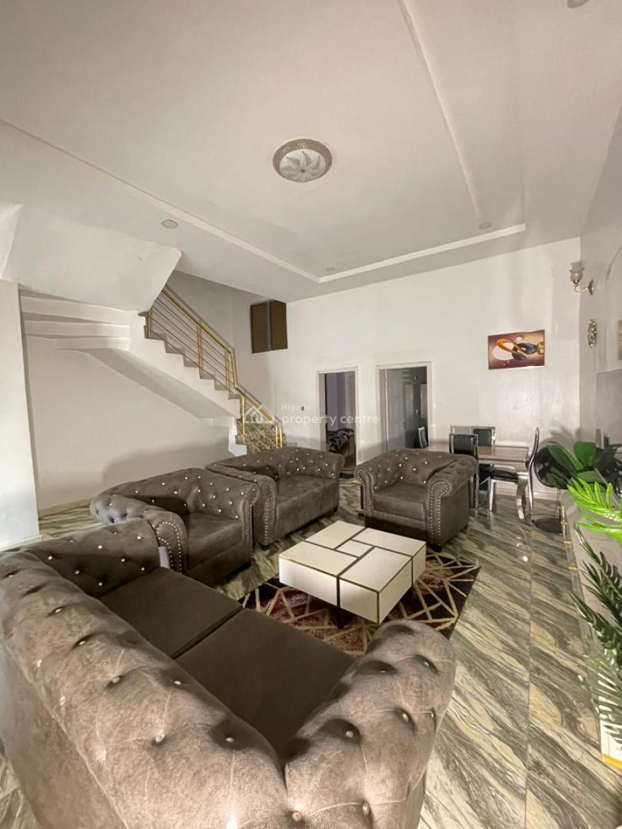 Spacious Fully Furnished 4 Bedrooms Semi Detached Duplex, Ikota, Lekki, Lagos, Semi-detached Duplex for Sale