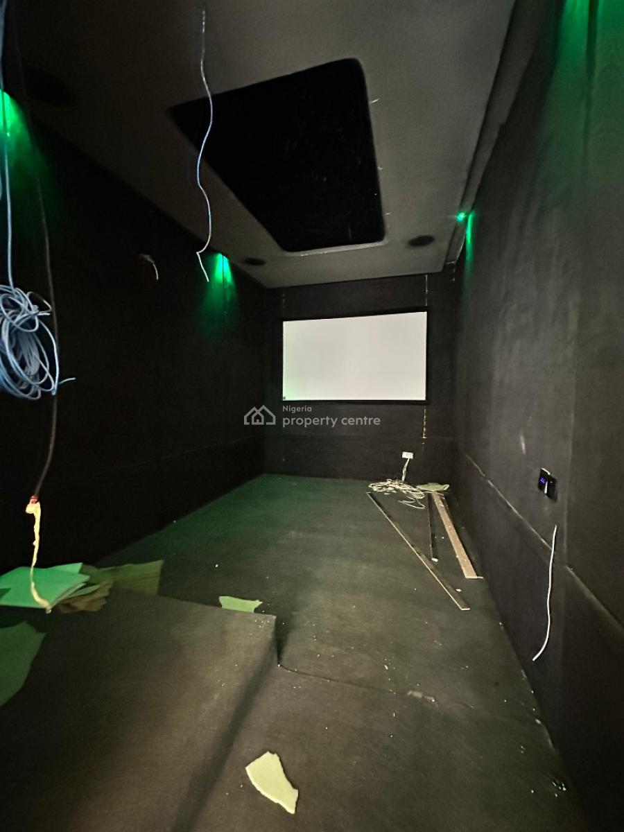 Elegantly Built 5 Bedroom Fully Detached with Bq, Pool, Cinema & Gym, Lekki Phase 1, Lekki, Lagos, Detached Duplex for Sale