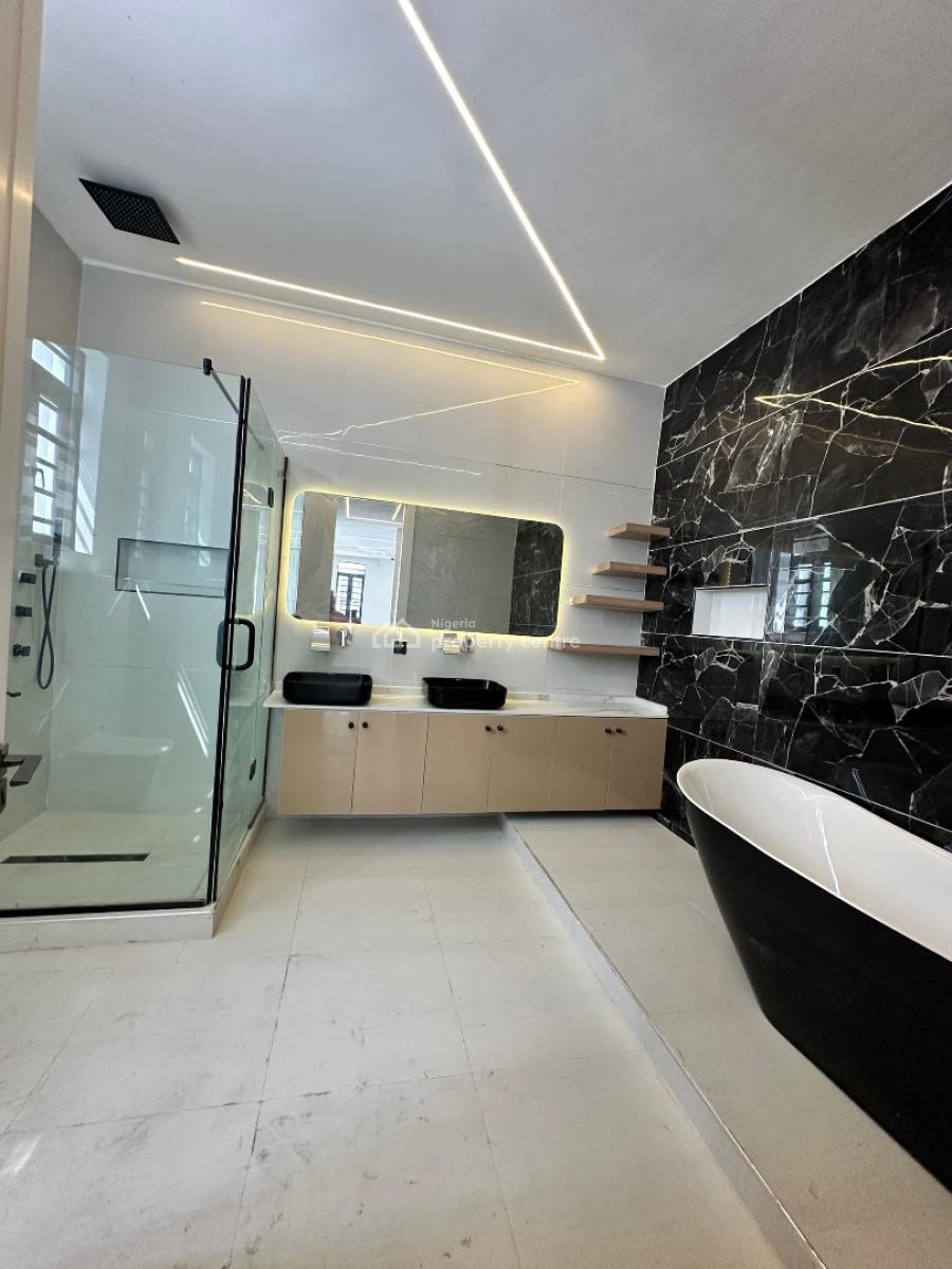 Elegantly Built 5 Bedroom Fully Detached with Bq, Pool, Cinema & Gym, Lekki Phase 1, Lekki, Lagos, Detached Duplex for Sale