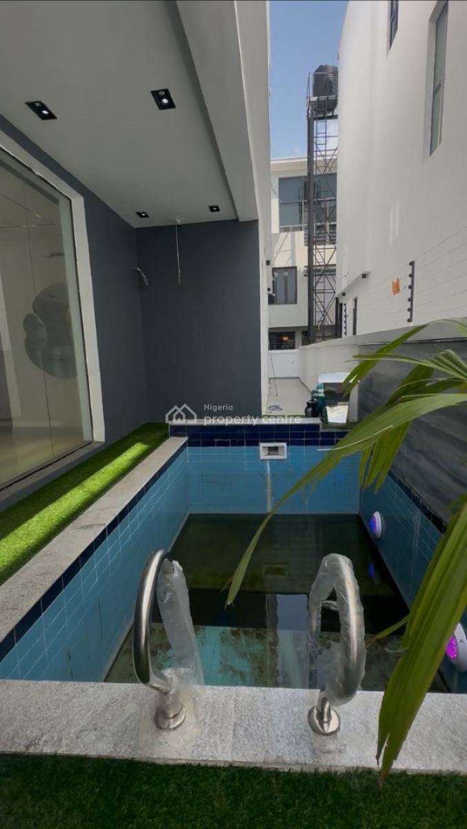 Elegantly Built 5 Bedroom Fully Detached with Bq, Pool, Cinema & Gym, Lekki Phase 1, Lekki, Lagos, Detached Duplex for Sale