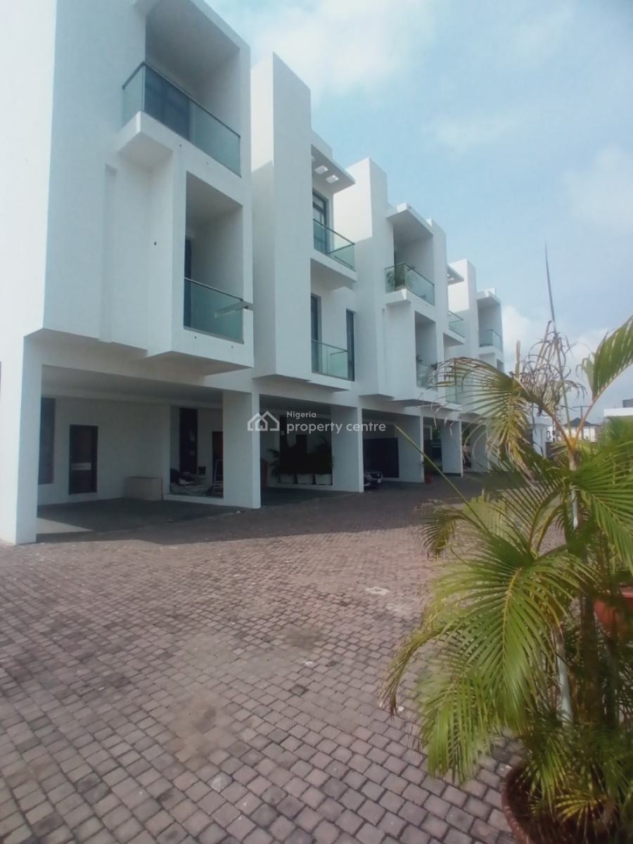 4 Bedroom Terrace Duplex with a Boys Quarter + Swimming Pool, Lekki Right Hand Side, Lekki Phase 1, Lekki, Lagos, Terraced Duplex for Sale