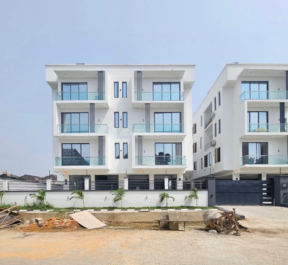 Exquisite Luxury Spacious 2 Bedroom Apartment with a Gym, Ikate, Lekki, Lagos, Flat / Apartment for Sale