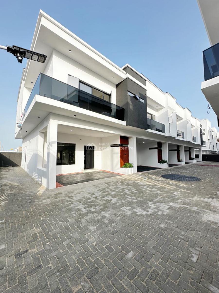 Spacious 3 Bedrooms Terrace Detached Duplex with Bq, Ikota, Lekki, Lagos, House for Sale