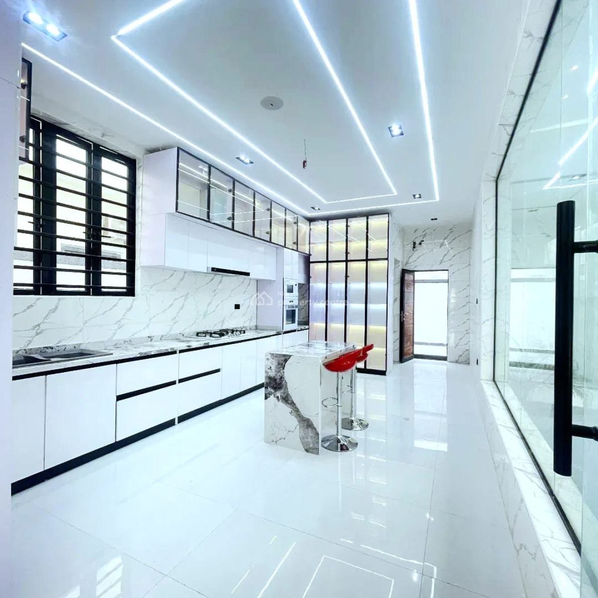 Contemporary 5 Bedroom Detached Duplex, Chevron Drive, Lekki, Lagos, Detached Duplex for Sale