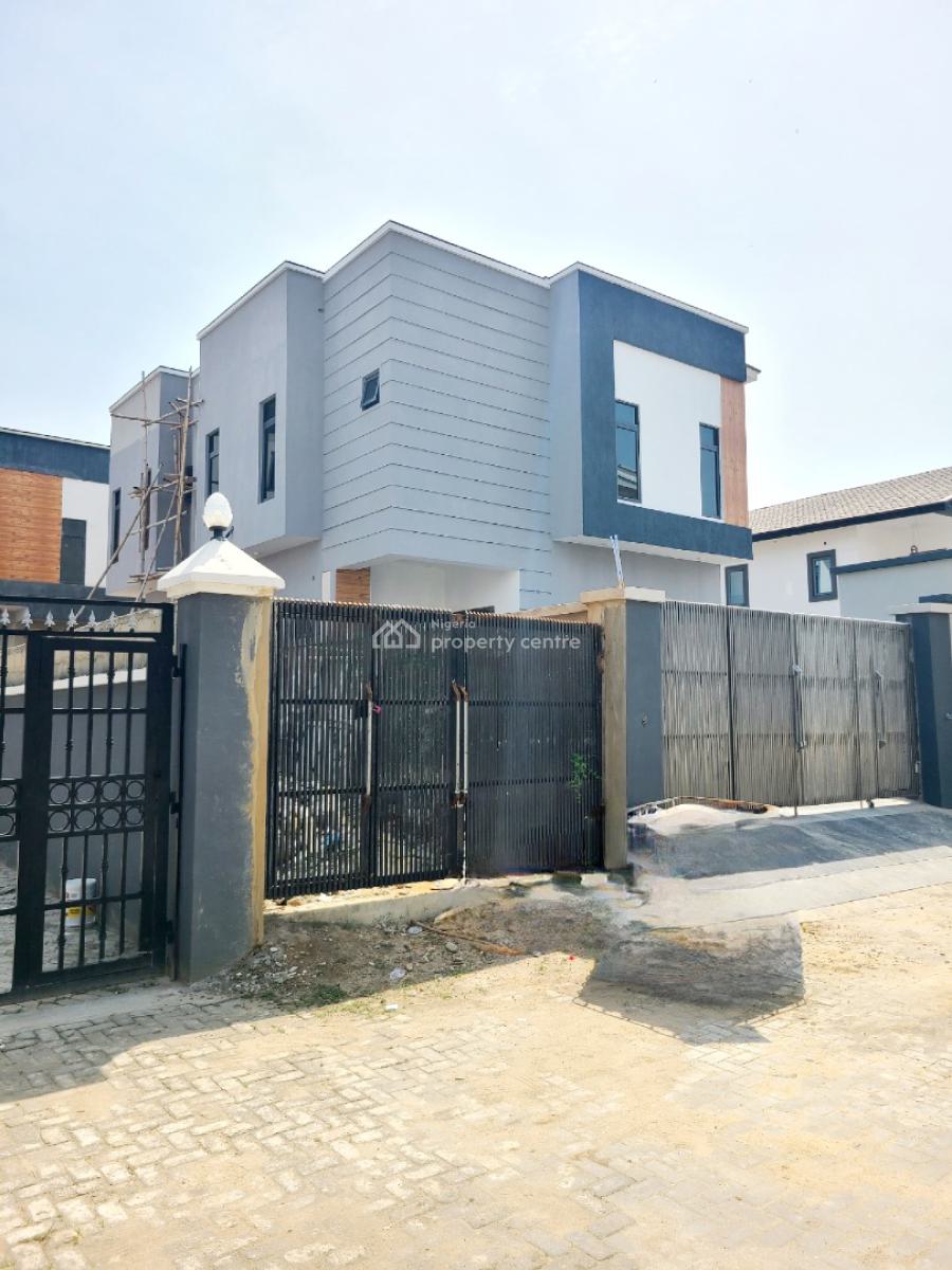 Brand New 4 Bedroom Detached Duplex with 1 Bq, Chevron Alternative,, Lekki, Lagos, Detached Duplex for Sale