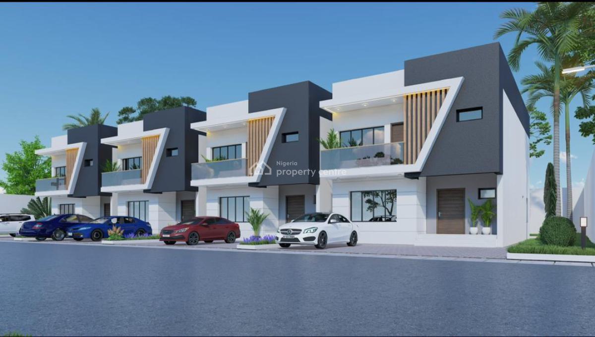 Luxurious 4-bedroom Terrace Duplex, By Mobile Filling Station and Mabushi Bus Terminal, Mabushi, Abuja, Terraced Duplex for Sale