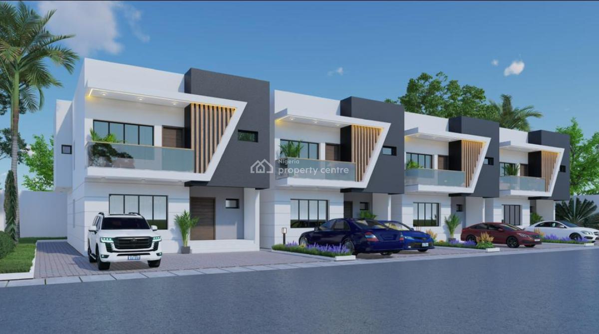 Luxurious 4-bedroom Terrace Duplex, By Mobile Filling Station and Mabushi Bus Terminal, Mabushi, Abuja, Terraced Duplex for Sale