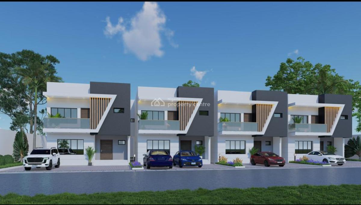 Luxurious 4-bedroom Terrace Duplex, By Mobile Filling Station and Mabushi Bus Terminal, Mabushi, Abuja, Terraced Duplex for Sale