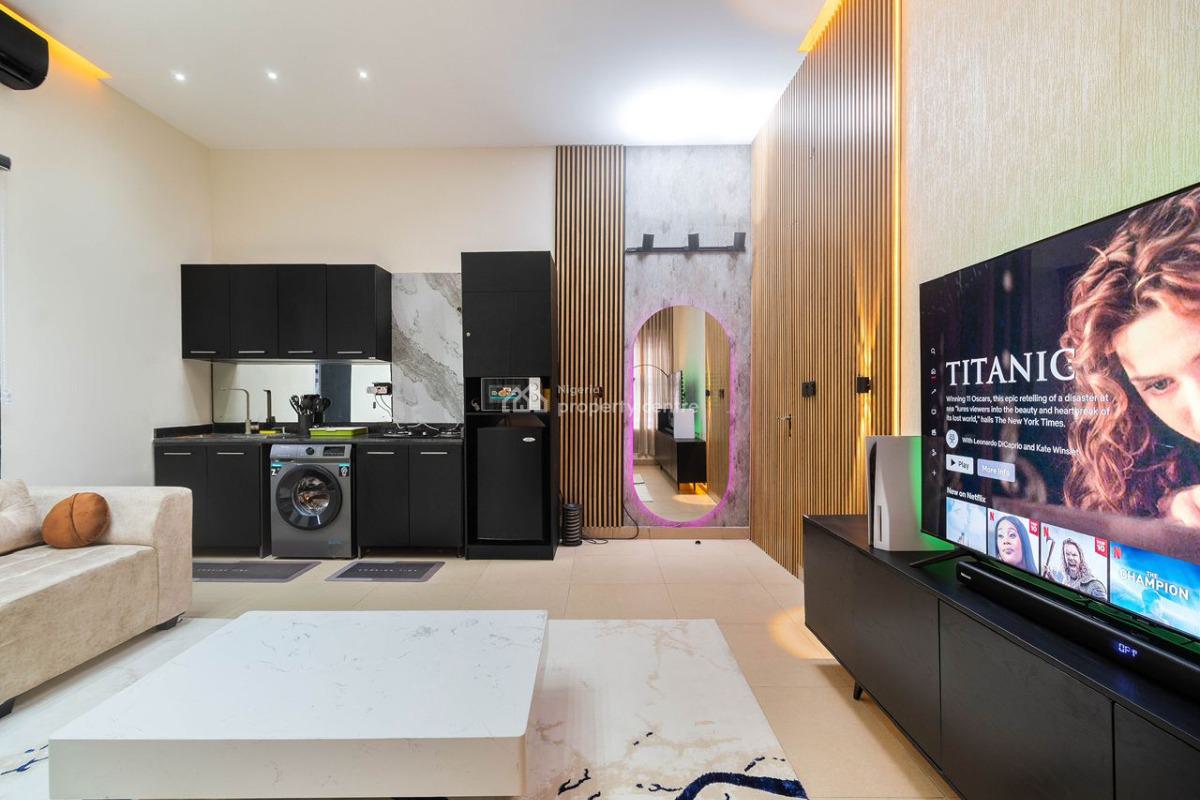 Cozy 1 Bedroom Apartment, Freedom Way, Lekki Phase 1, Lekki, Lagos, Flat / Apartment Short Let