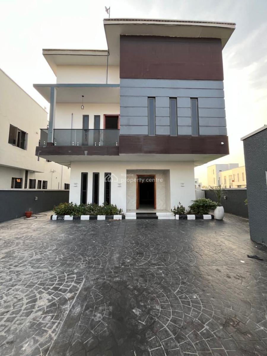 Luxury Spacious 5bedroom Detached House with Swimming Pool, Pinnock Beach Osapa Lagos, Lekki, Lagos, Detached Duplex for Rent