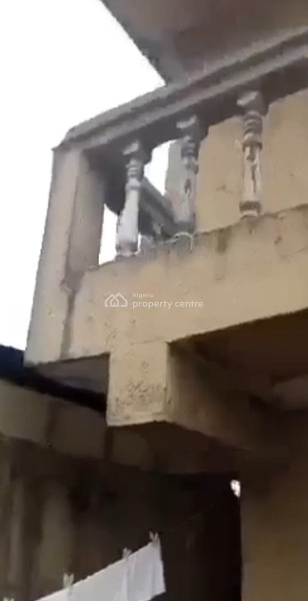 Story Building on a Half Plot of Land   Location Off Bariga Road, Bariga, Shomolu, Lagos, Block of Flats for Sale