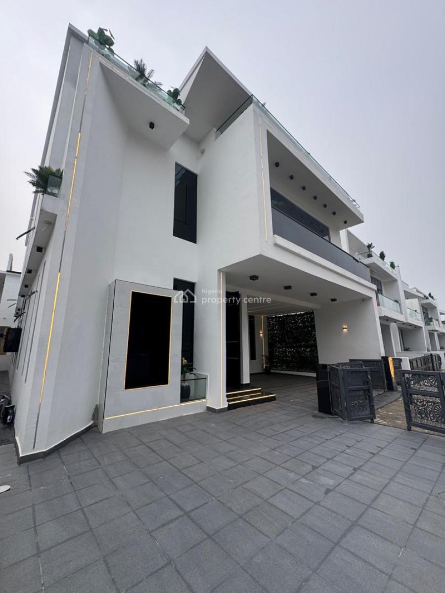 Newly Built 5 Bedroom Luxury Detached Duplex with Pool and Cinema, Chevron Toll Gate, Lekki, Lagos, Detached Duplex for Sale