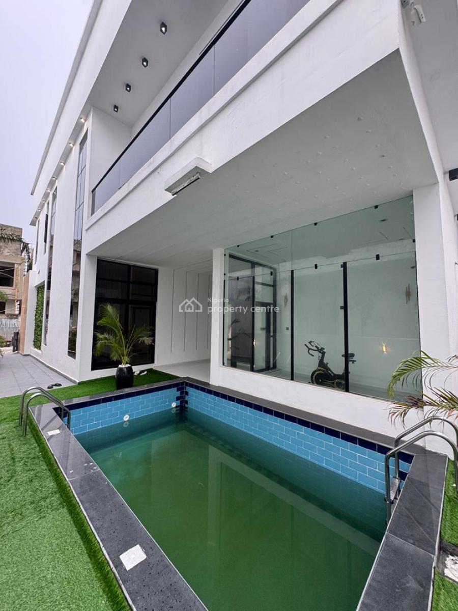 Newly Built 5 Bedroom Luxury Detached Duplex with Pool and Cinema, Chevron Toll Gate, Lekki, Lagos, Detached Duplex for Sale
